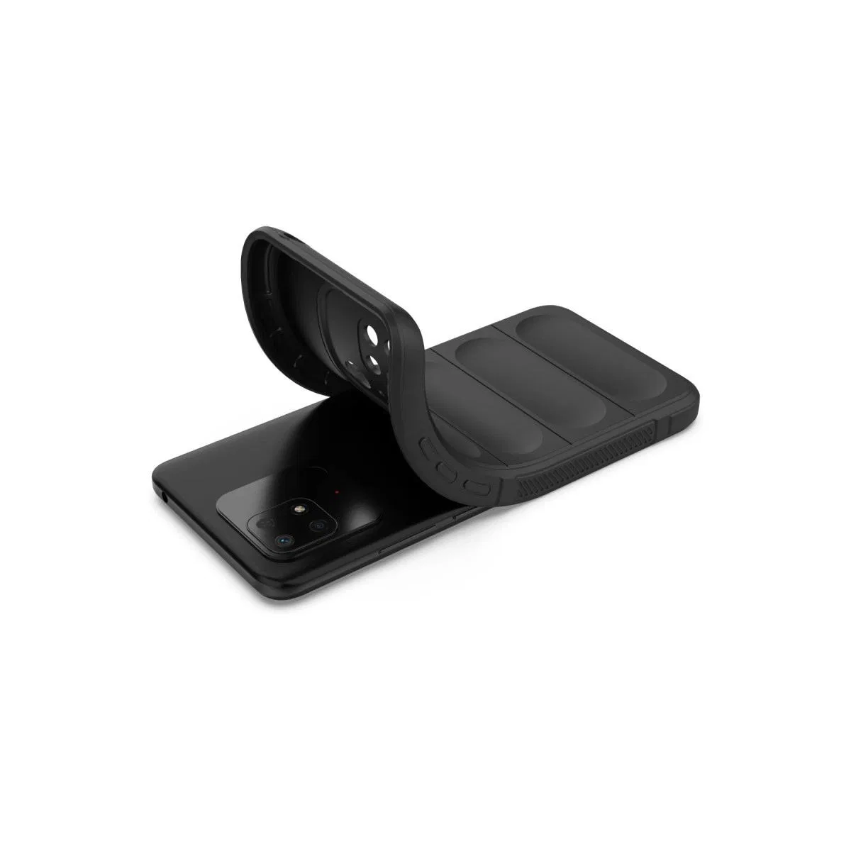 Xiaomi Redmi 10c Kılıf Optimum Silikon - Siyah görsel 4