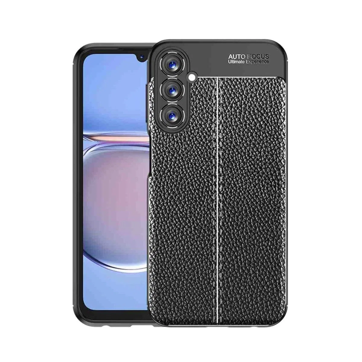 Samsung Galaxy A05s Kılıf Auto Focus Kapak - Siyah görsel 2