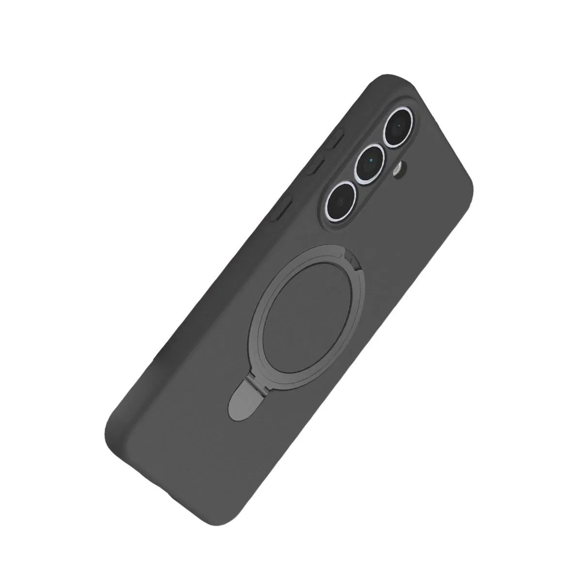 Samsung Galaxy S24 Fe Regal Magsafe Standlı Kapak - Titan Gri görsel 3