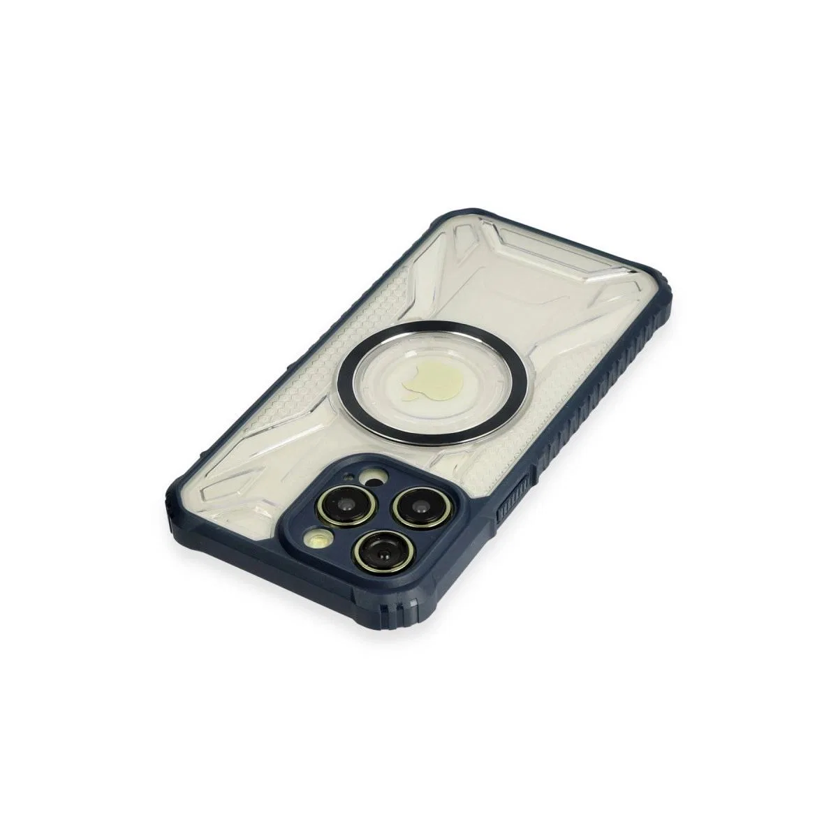 Apple İphone 13 Pro Max Kılıf Prag Magneticsafe Kapak - Lacivert görsel 3