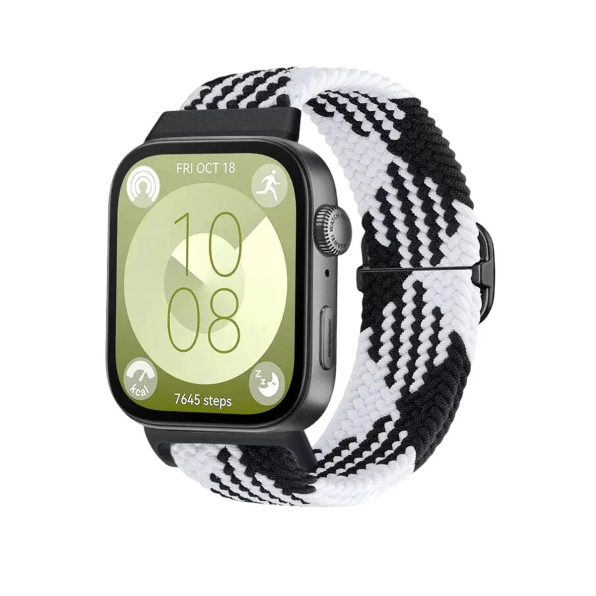 Huawei Fit 4 Kordon (saat Değildir) - Siyah-beyaz