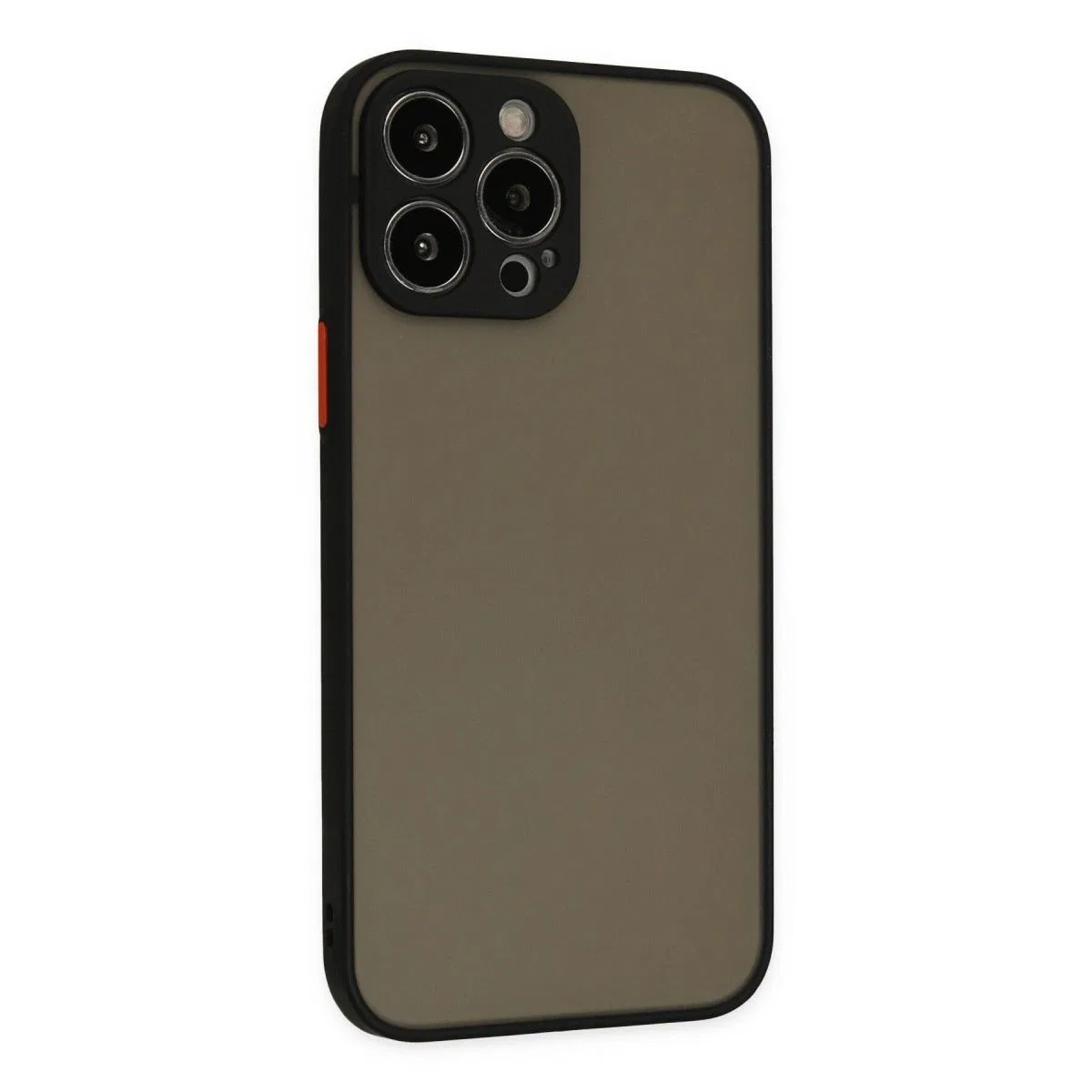 Apple İphone 14 Pro Max Kılıf Montreal Silikon Kapak - Siyah görsel 2