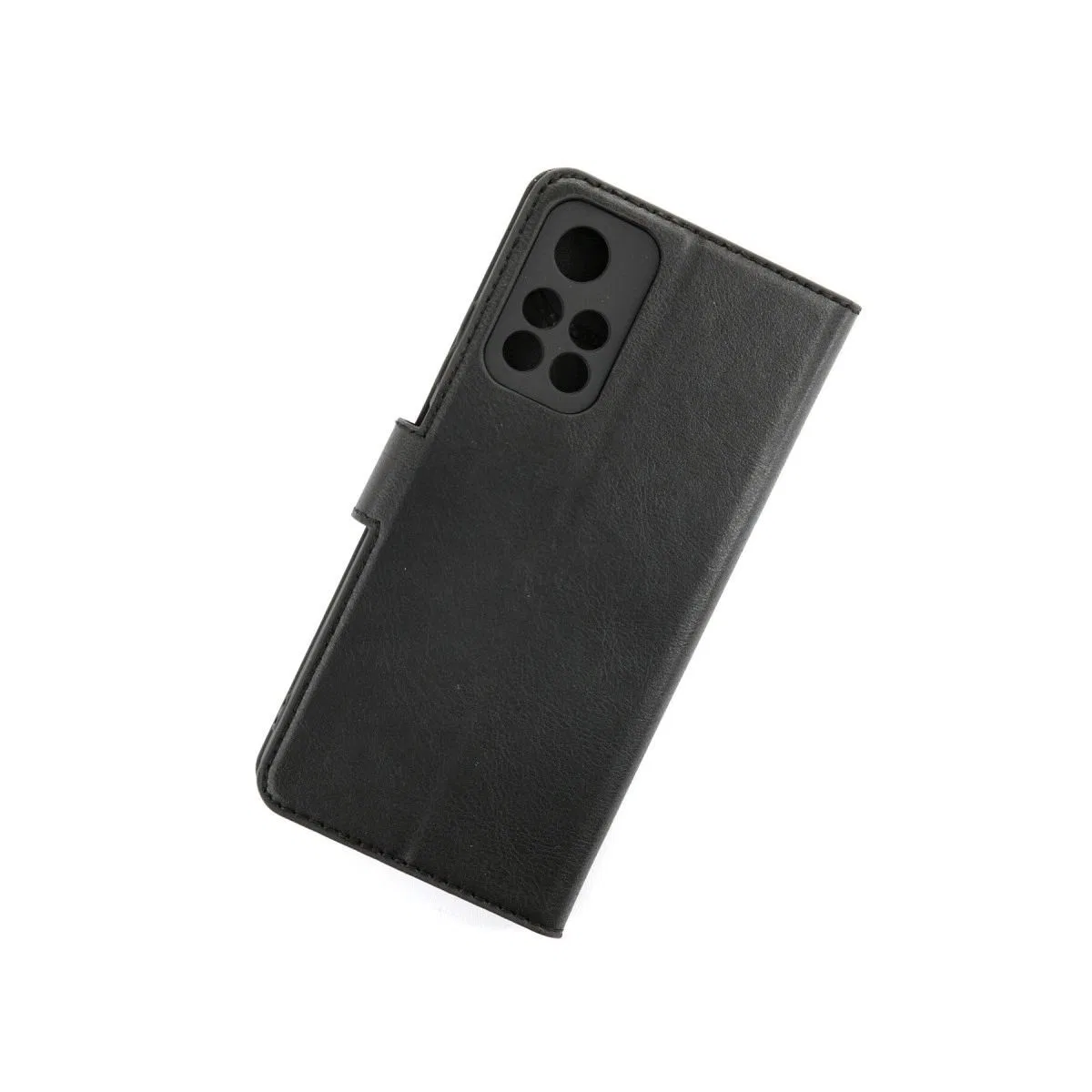 Xiaomi Redmi Note 11t Kılıf Trend S Plus Kapaklı Kılıf - Siyah görsel 3