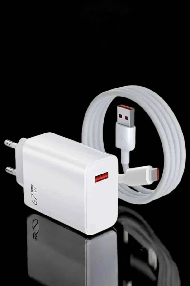 Şarj Aleti Turbo Hızlı 67w Type-c Hızlı Şarj görsel 2