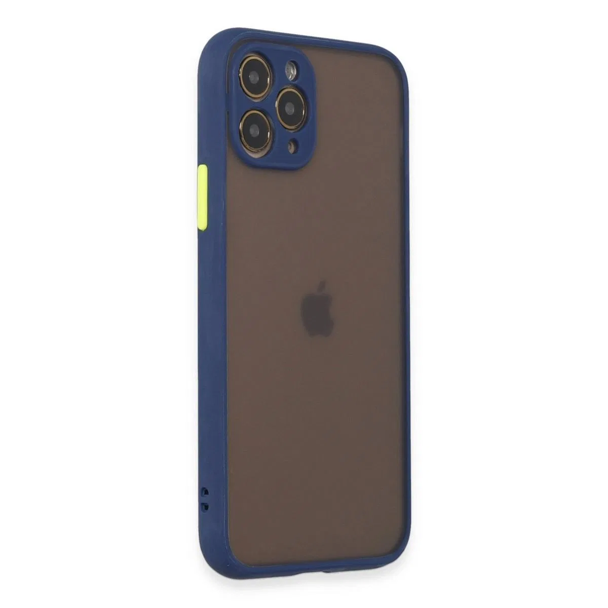 Apple İphone 11 Pro Kılıf Montreal Silikon Kapak - Lacivert görsel 2
