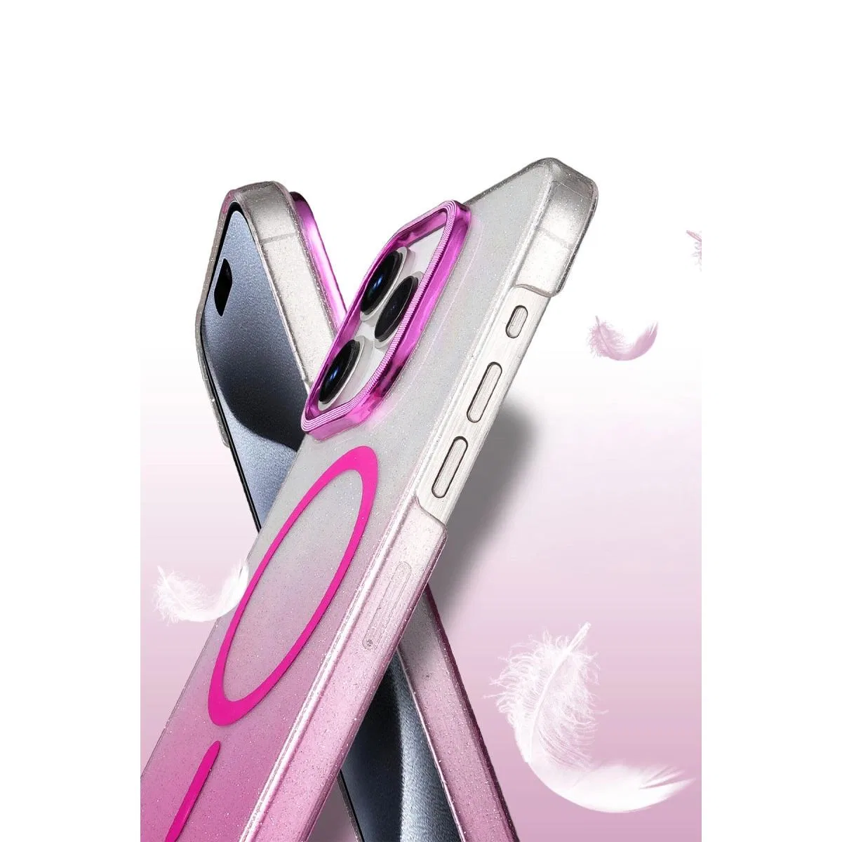 Apple İphone 14 Pro Max Glossy Magsafe Kapak - Siyah görsel 3