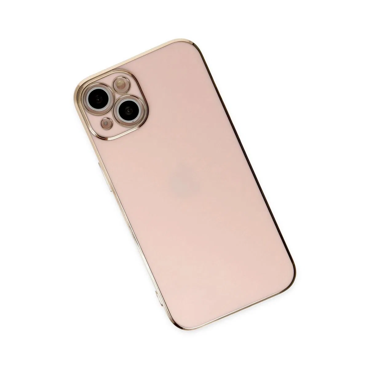 Apple İphone 14 Kılıf Volet Silikon - Pembe görsel 3