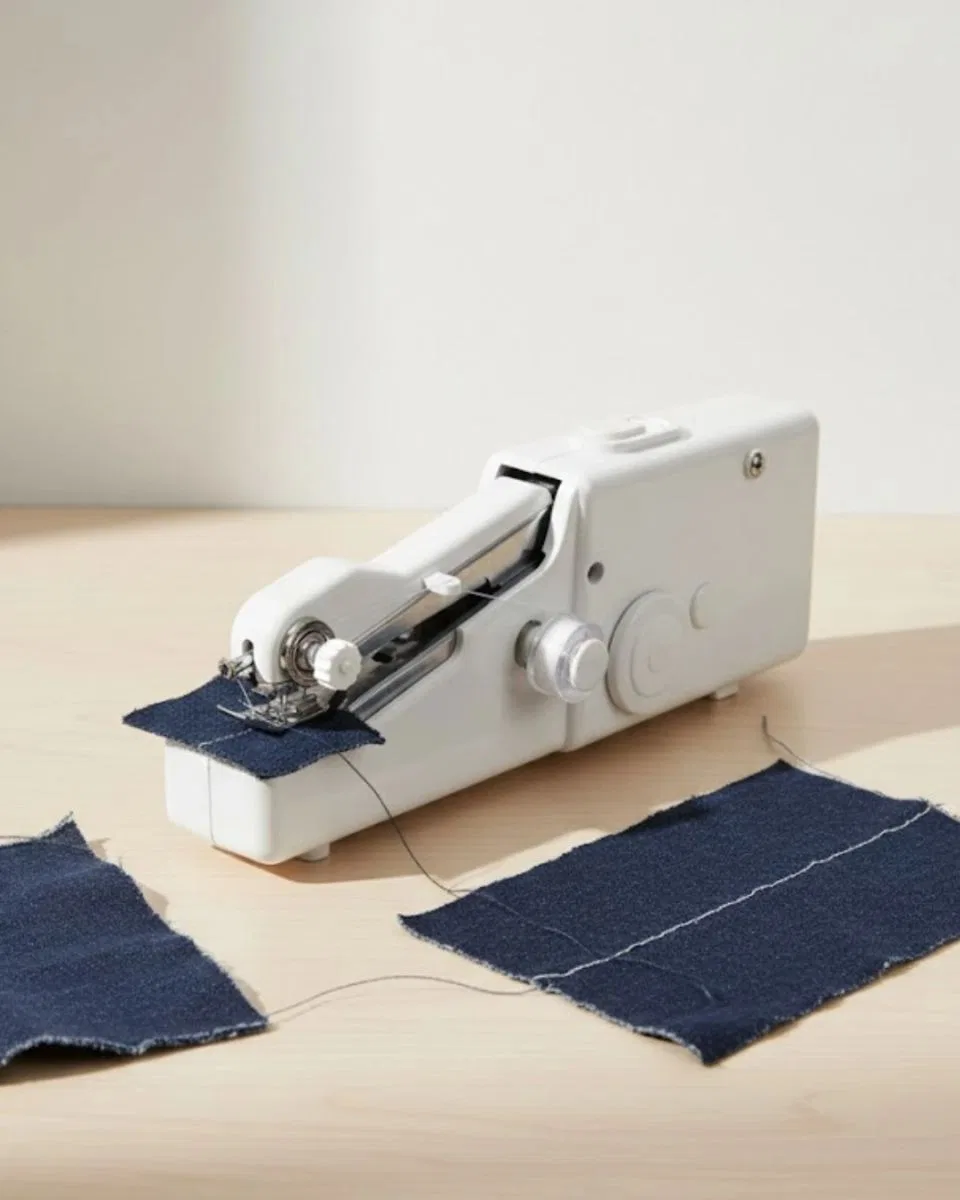 Pratik Mini Dikiş Makinesi Yeni Başlayanlar İçin Taşınabilir