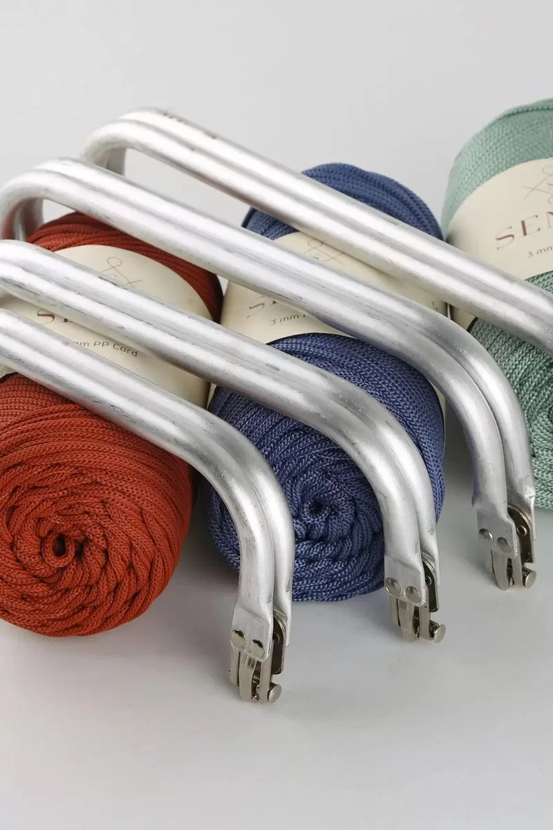 Gizli Metal Çanta Bursu – 3 Adet - 16 cm - Metal Çanta Aparatı Çanta Aksesuarı görsel 5