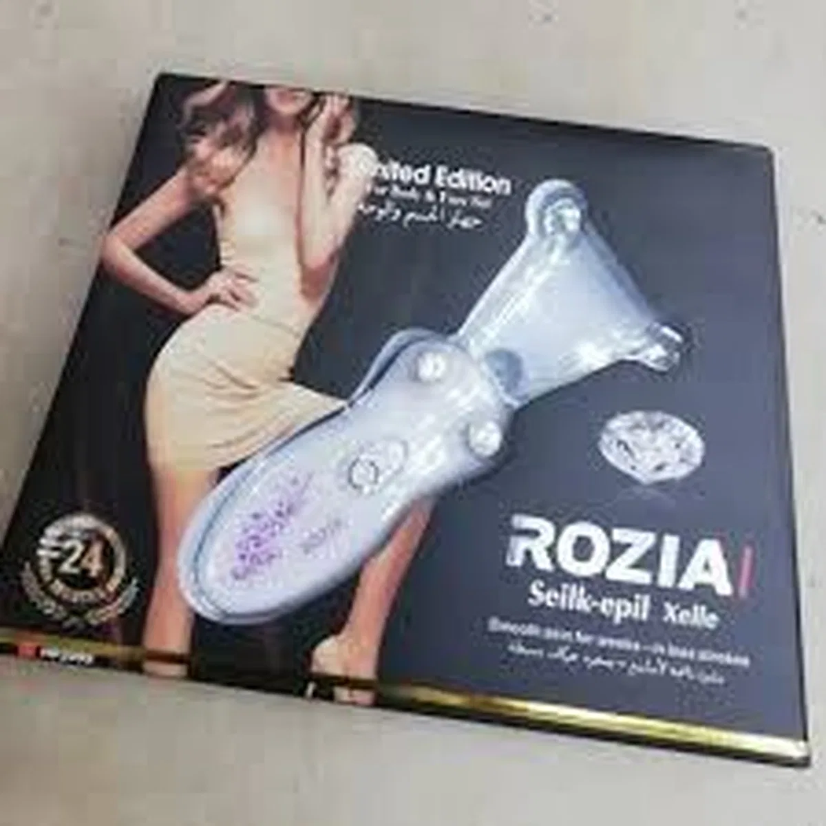 Rozia Profesyonel Epilatör İpli Tüy Alma Makinesi Epilasyon Aleti görsel 4