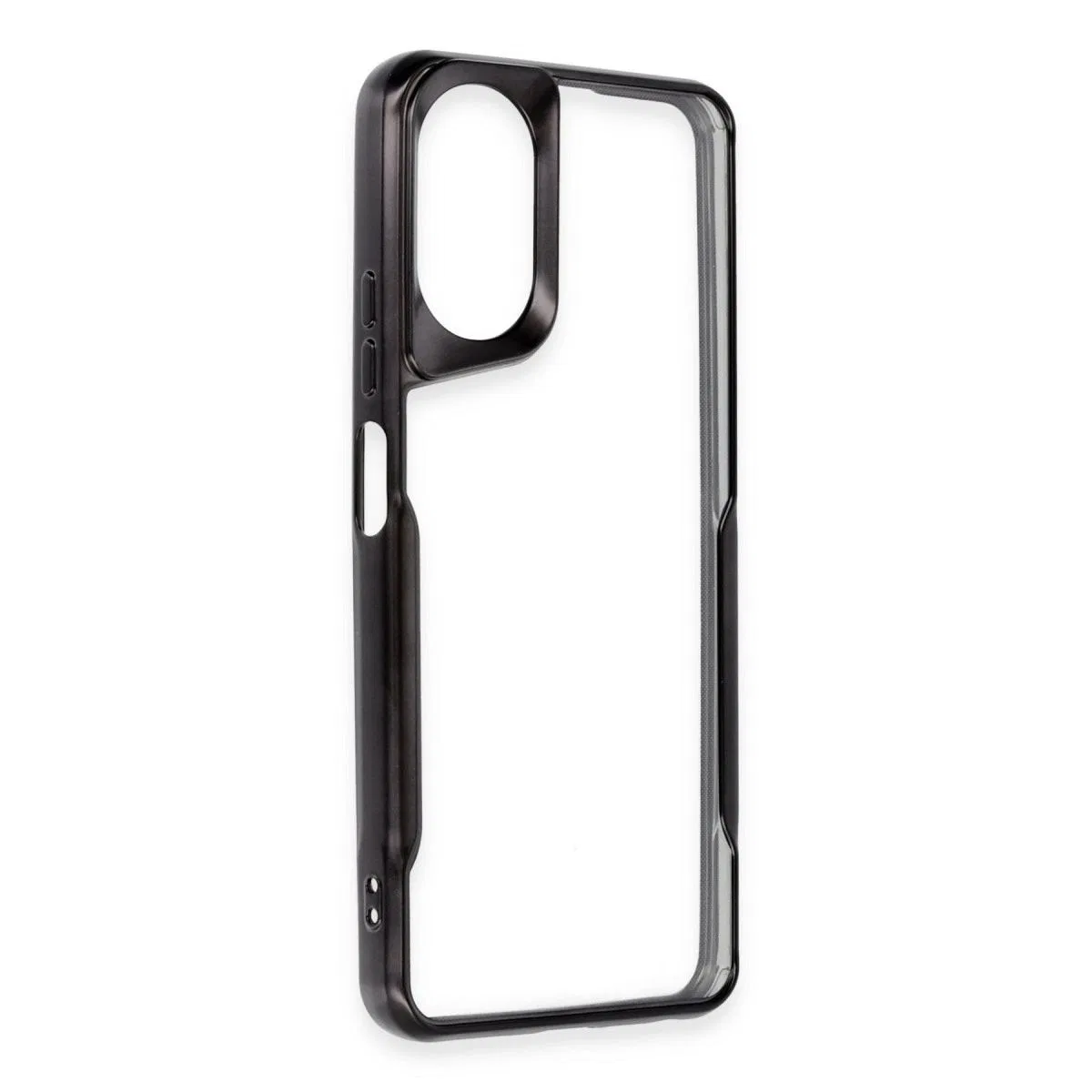 Realme 12 Lite Kılıf Boyi Silikon Kapak - Siyah görsel 2