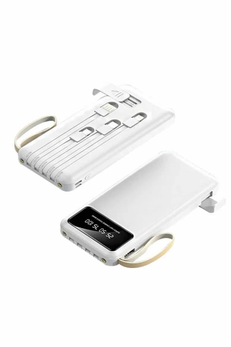 Powerbank Şarj Cihazı 4 Çıkışlı 20. 000 MAH Powerbank Taşınabilir Çoklu Giriş görsel 3