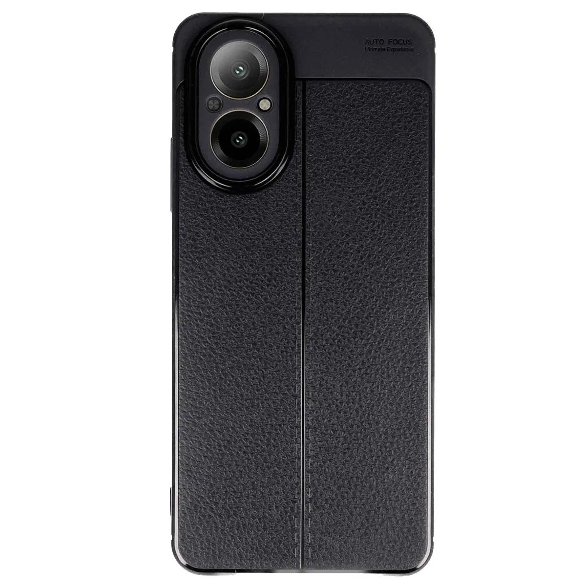 Realme 12 Lite Kılıf Auto Focus Kapak - Siyah görsel 2