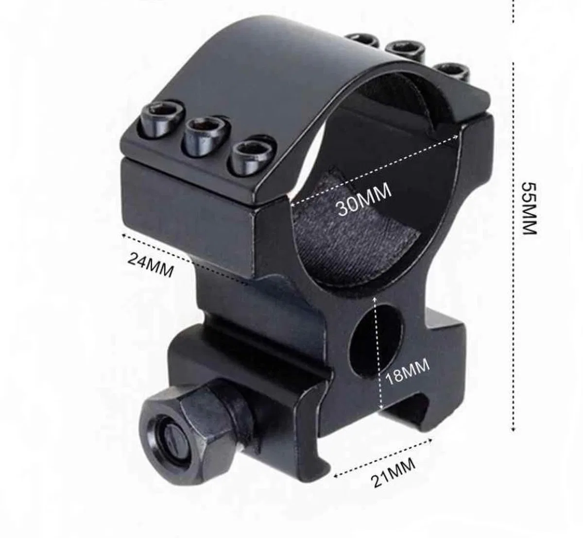 30mm/21mm Için Lazer, fener Bağlama Aparatı görsel 2