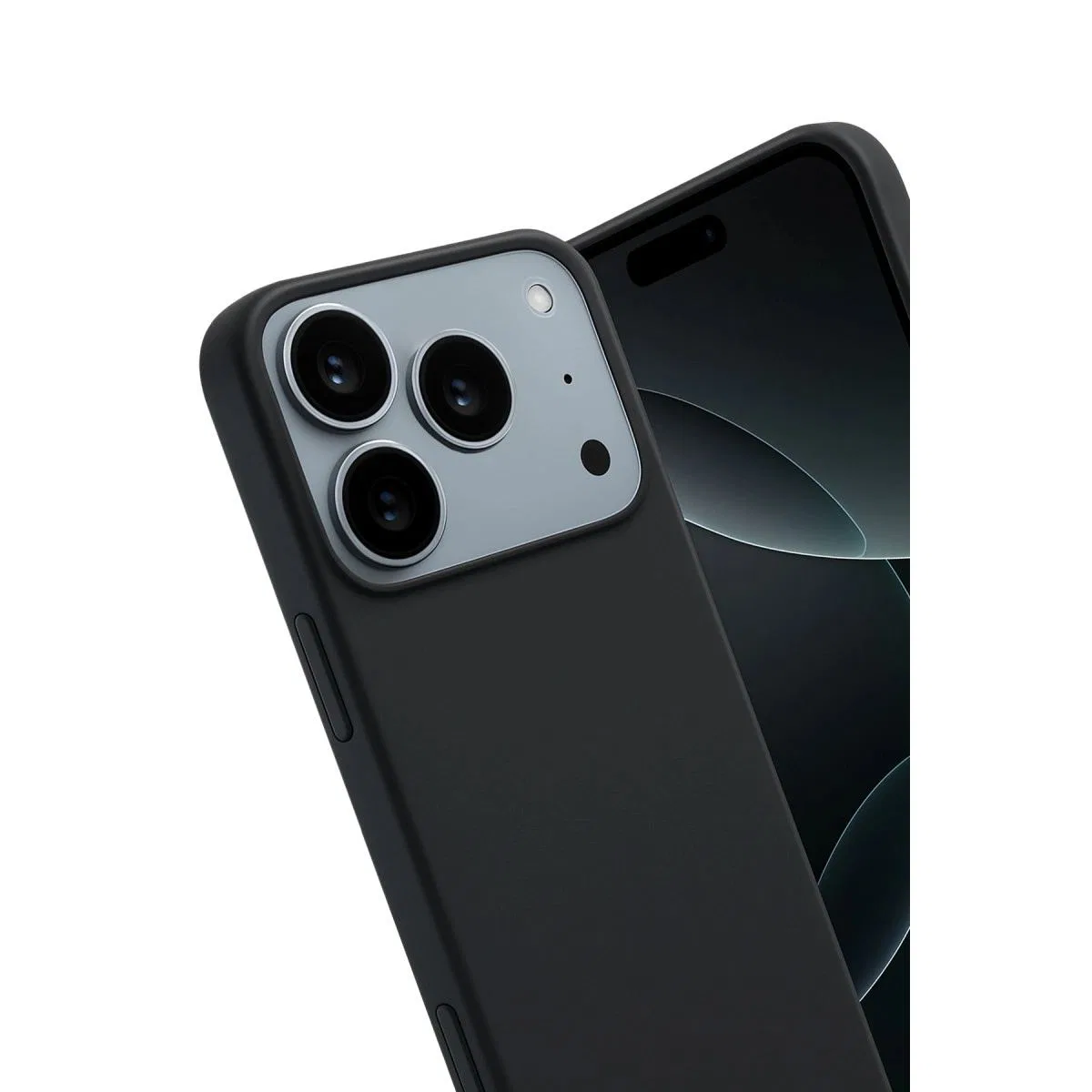 Apple İphone 17 Pro First Silikon - Siyah görsel 3