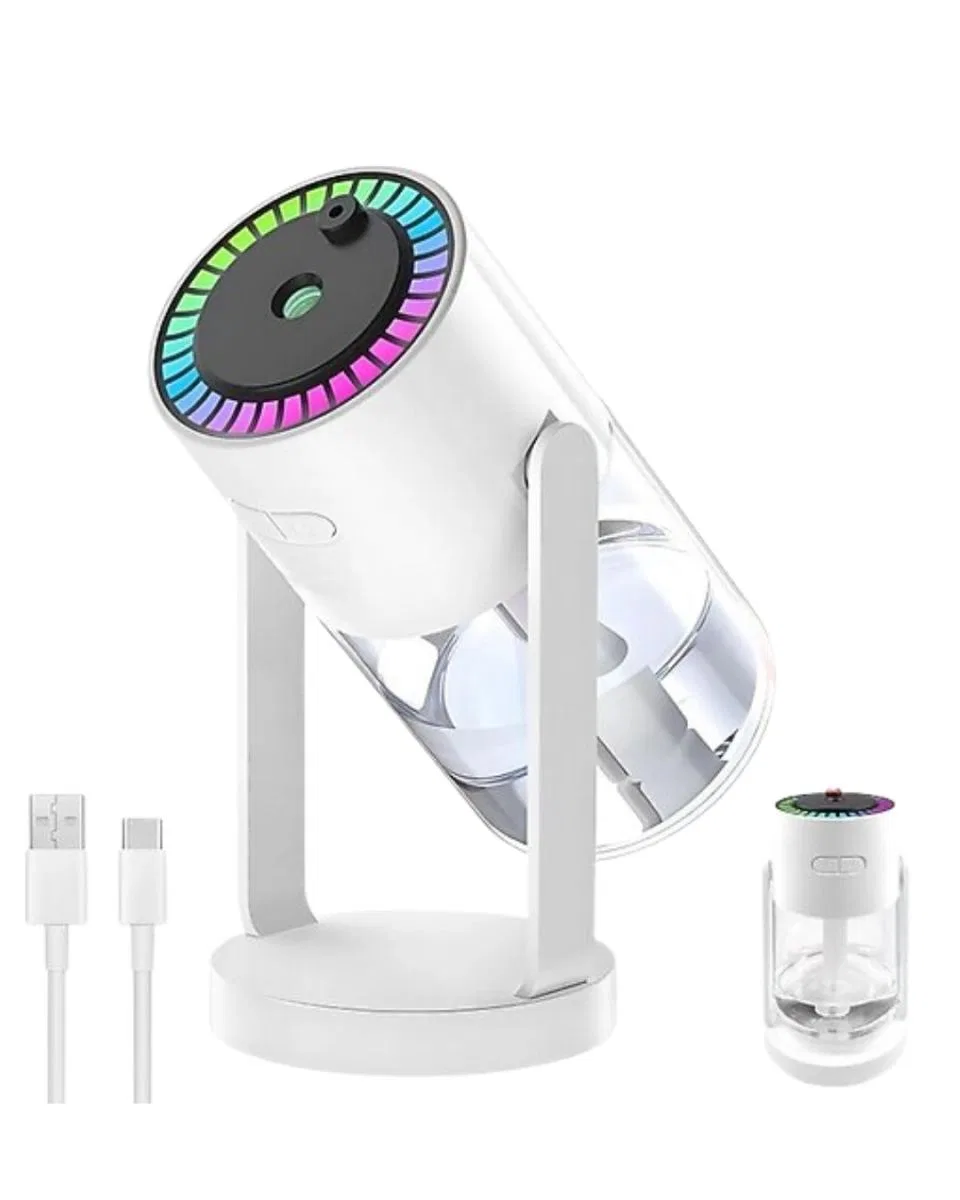 Yıldızlı Projektör Hava Nemlendirici Ultrasonik Buhar Ve Rgb Işık görsel 3