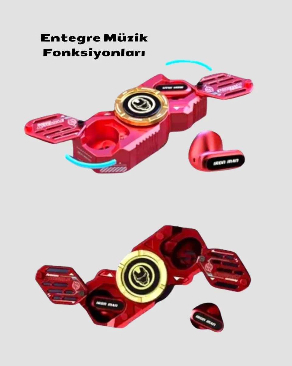 Bluetooth Müzikli Spinner – Stres Azaltıcı, Işıklı ve Dayanıklı Tasarım görsel 3