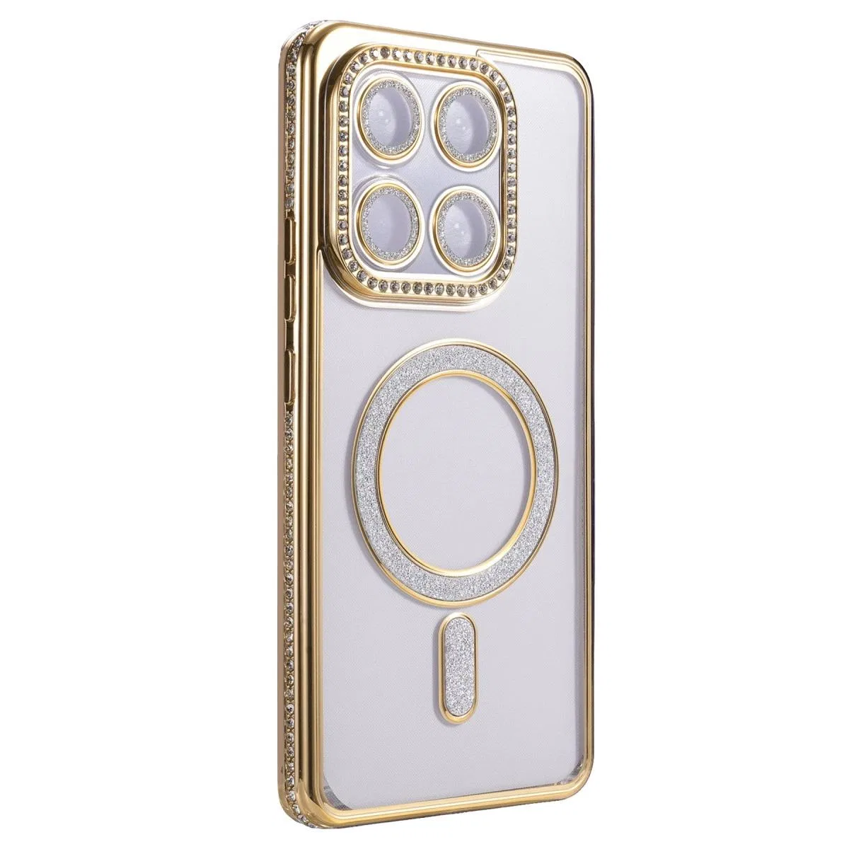 Joko Xiaomi Mi 15t Pro Joke Simli Magneticsafe Kılıf - Gold görsel 3