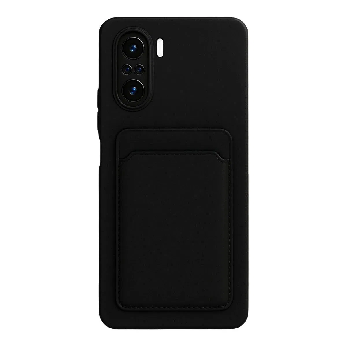 Xiaomi Mi 11i Kılıf Kelvin Kartvizitli Silikon - Siyah görsel 4