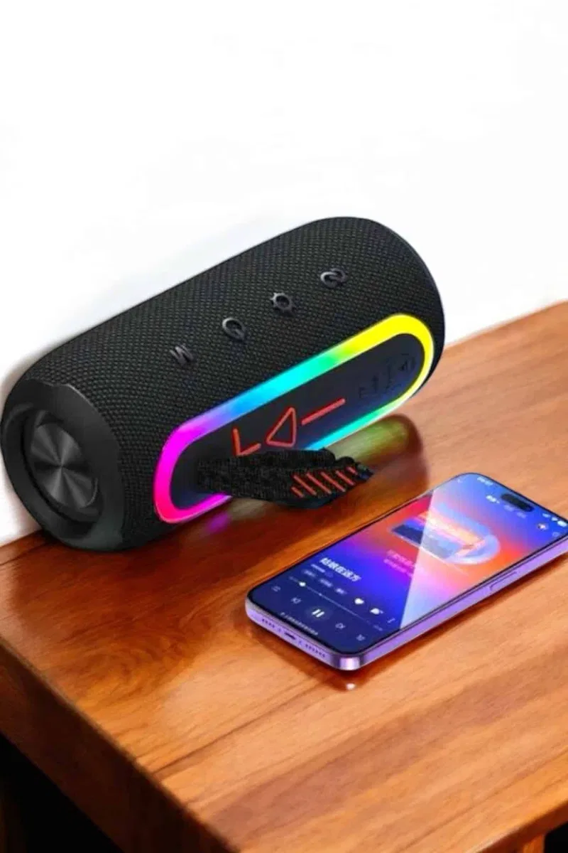 Bluetooth Hoparlör Kablosuz Yüksek Ses Kaliteli Şarj Edilebilir görsel 3
