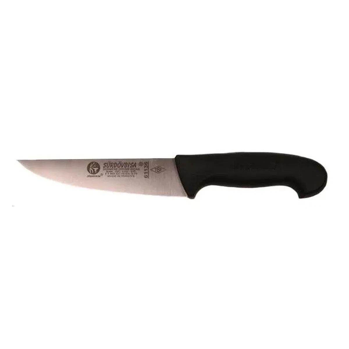 Sürmene 61136 Kasap Kurban Sıyırma Bıçağı 15 Cm, Plastik Sap