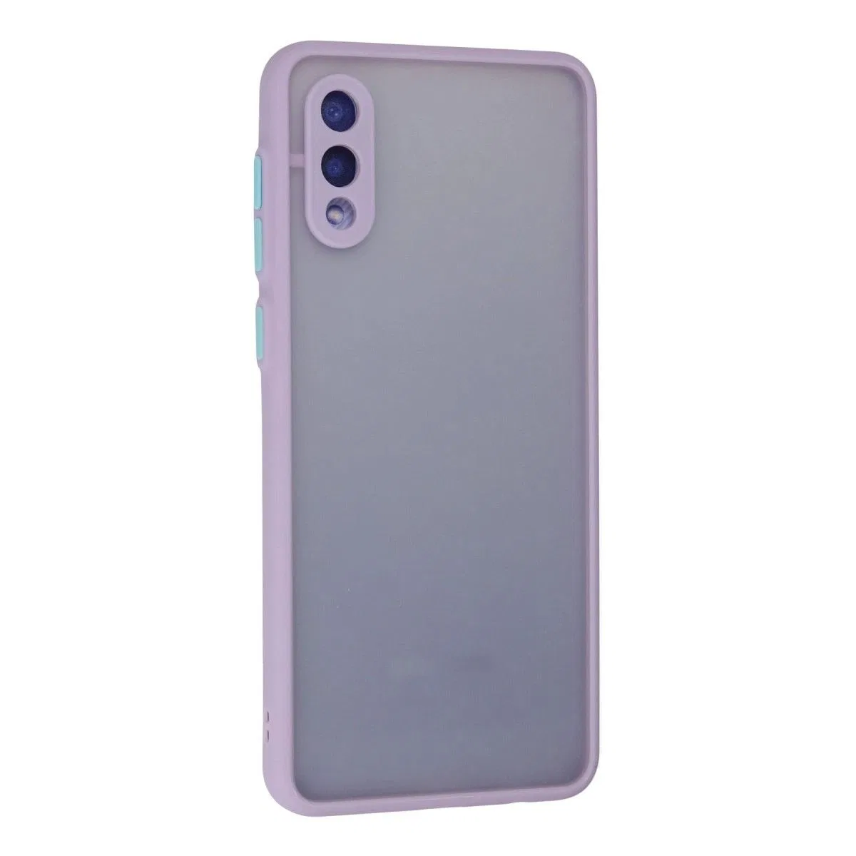 Samsung Galaxy A02 Kılıf Montreal Silikon Kapak - Mor görsel 3