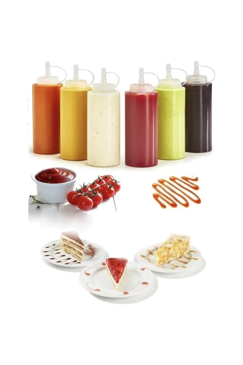 Plastik Yağlık Sirkelik Sosluk 700 Ml 1 Adet Royaleks-AS-113 görsel 3