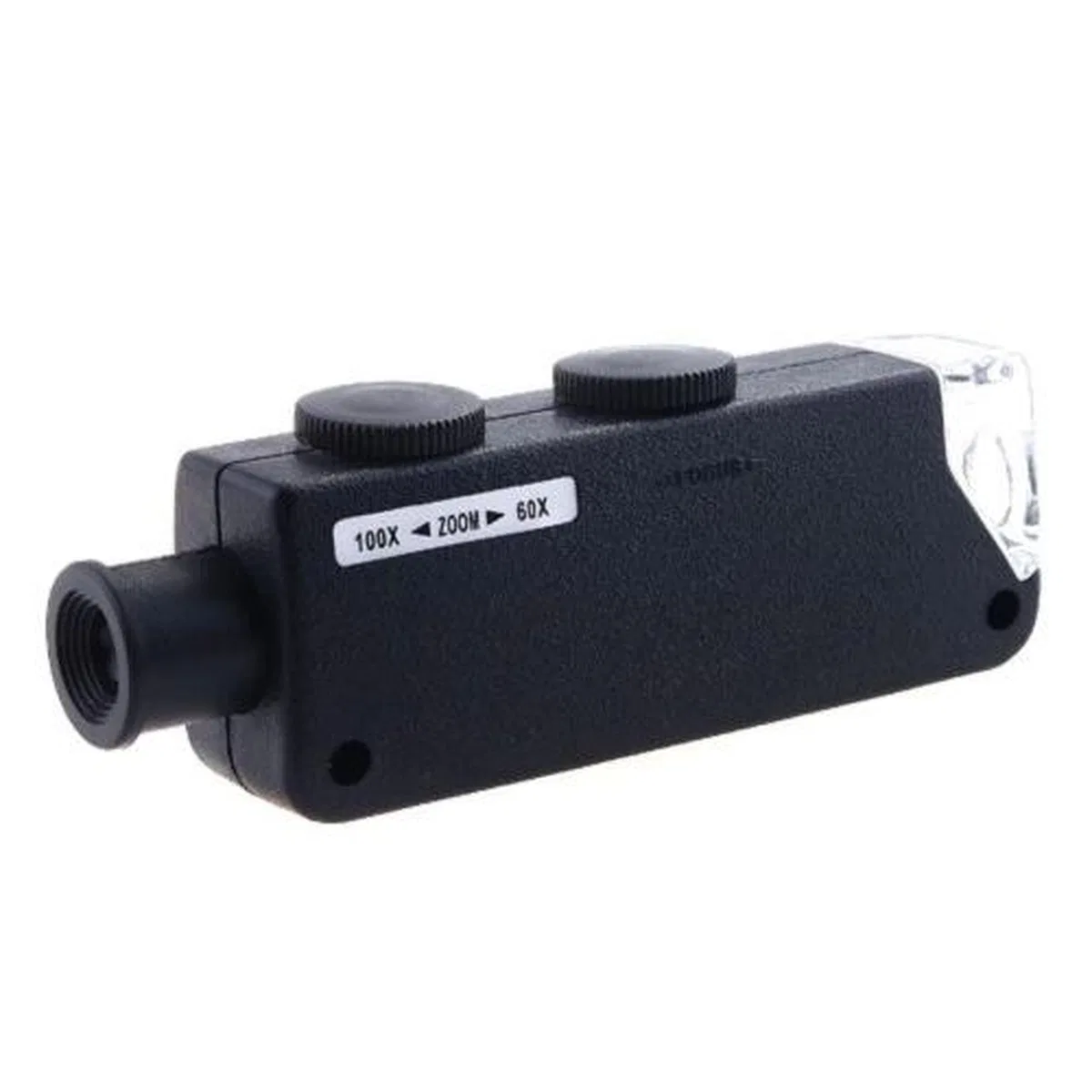 Mini 60x 100x Zoom Lens Odak Takı Led Cep Mikroskop Büyüteç görsel 7