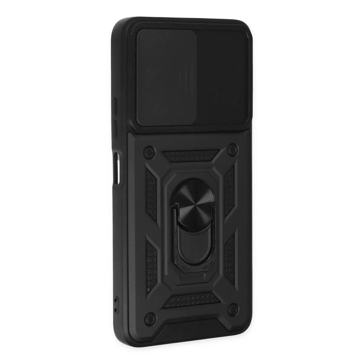 Xiaomi Poco X3 Gt Kılıf Pars Lens Yüzüklü Silikon - Siyah görsel 2