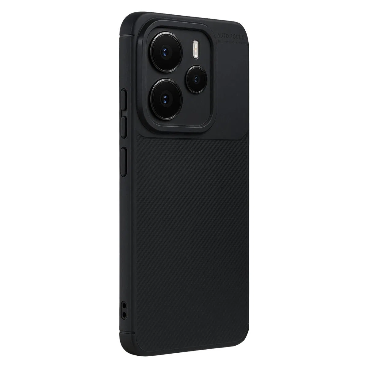 Xiaomi Note 14 5g Auto Focus Karbon Kapak - Siyah görsel 3