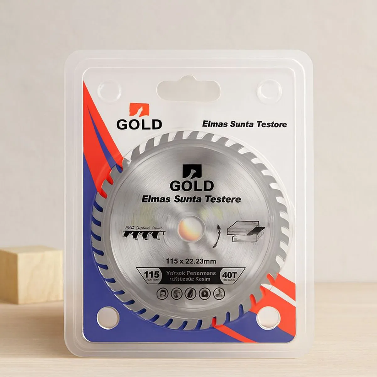 Sunta Kesici Disk 115 mm 40T 22. 23 mm