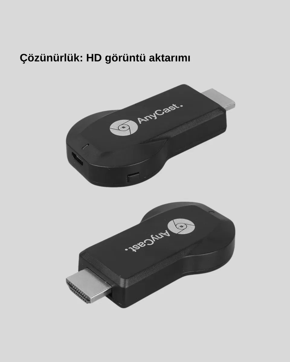 M9 Plus Kablosuz HDMI Görüntü Aktarıcı – Tak Çalıştır, iOS Android Windows Uyumlu görsel 3