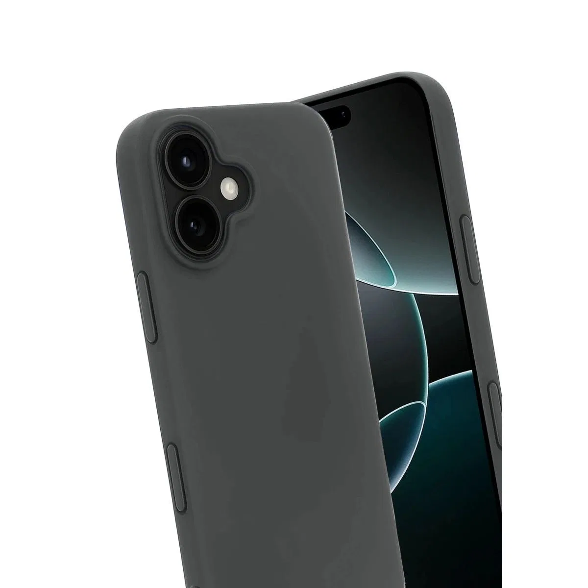 Apple İphone 17 First Silikon - Gri görsel 3