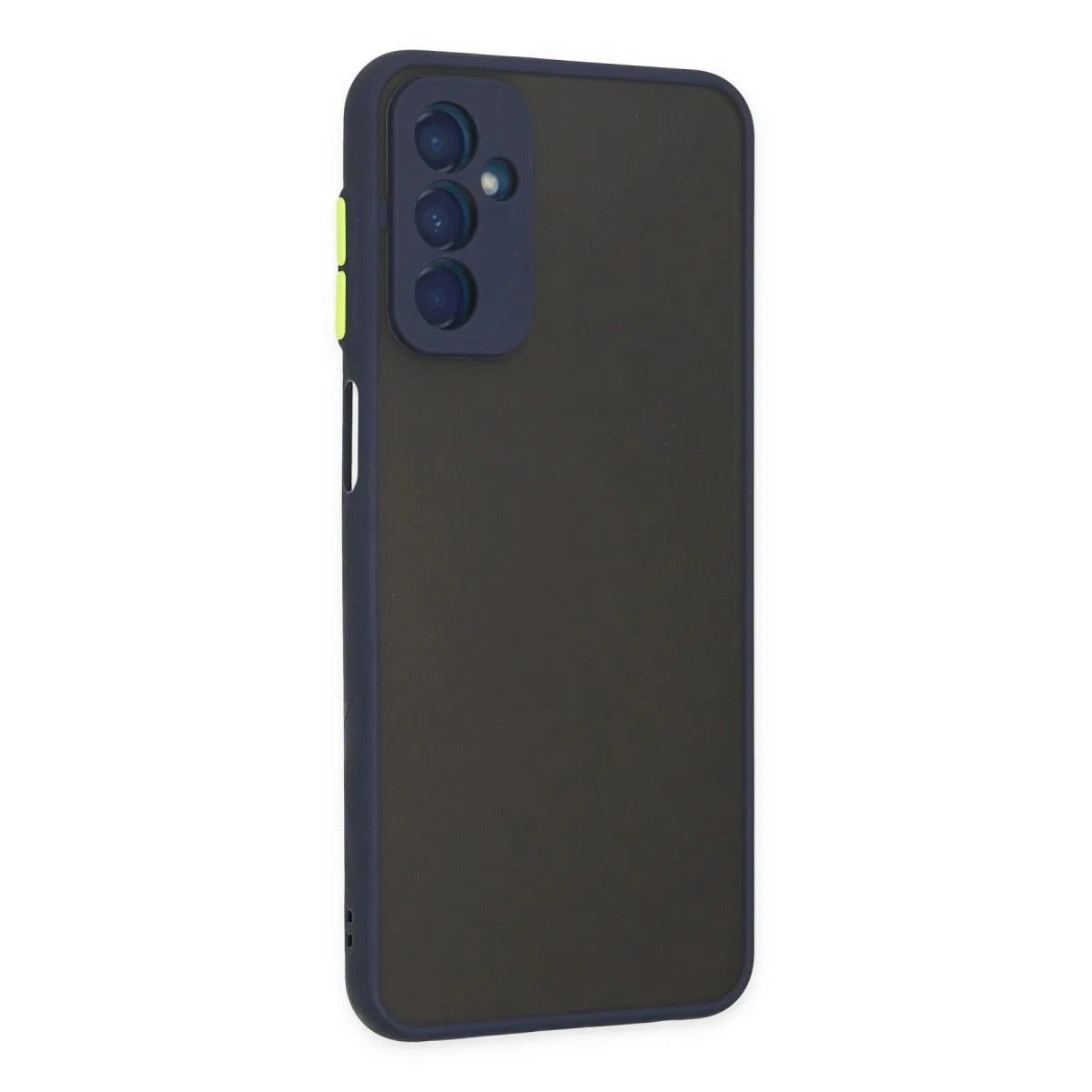 Samsung Galaxy M13 Kılıf Montreal Silikon Kapak - Lacivert görsel 3
