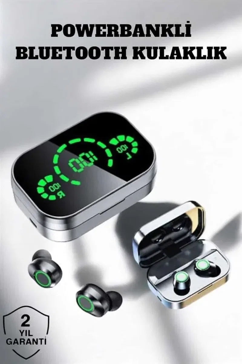 Bluetooth Kulaklık Aktif Gürültü Engelleme ve Uzun Pil Ömrü görsel 2