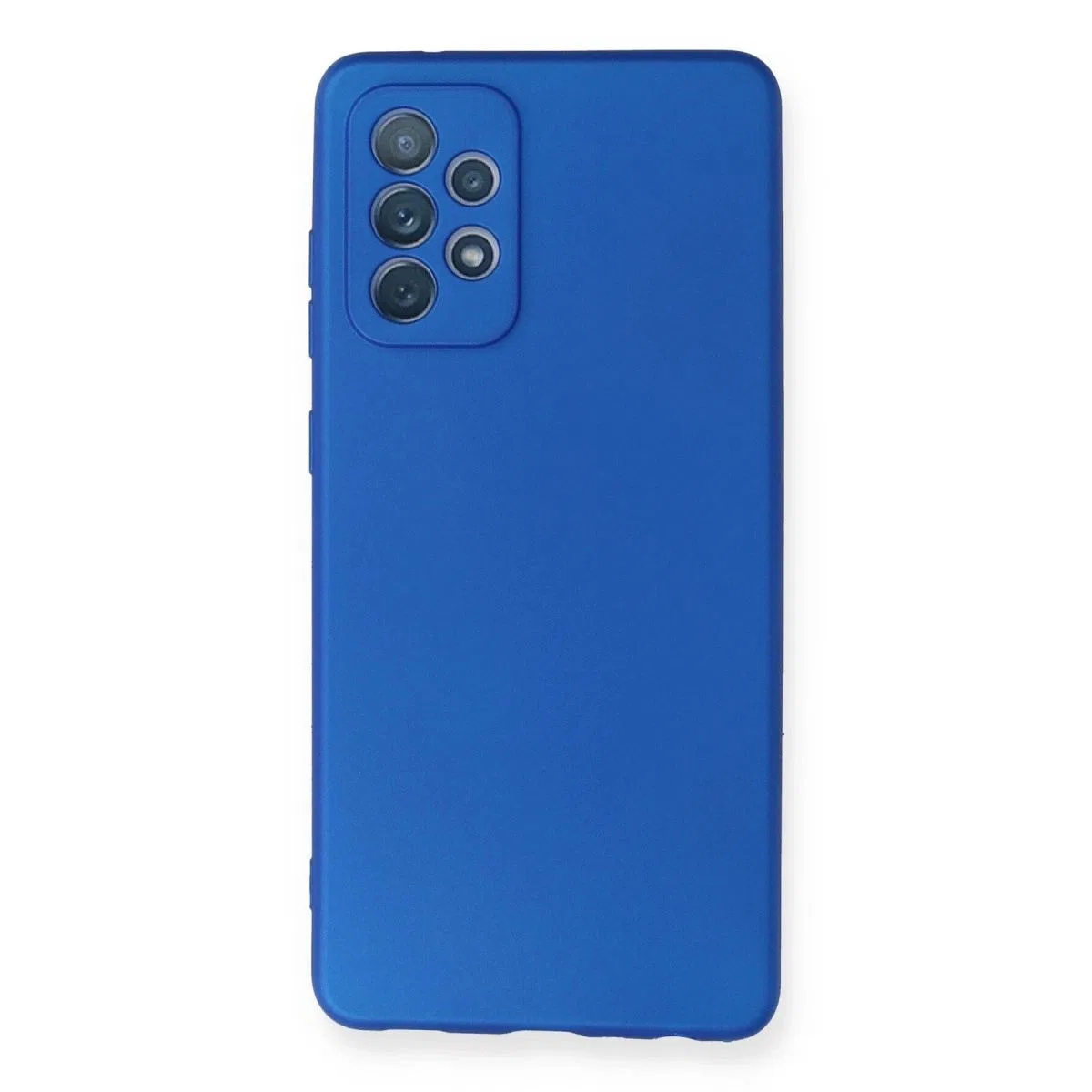 Samsung Galaxy A72 Kılıf First Silikon - Mavi