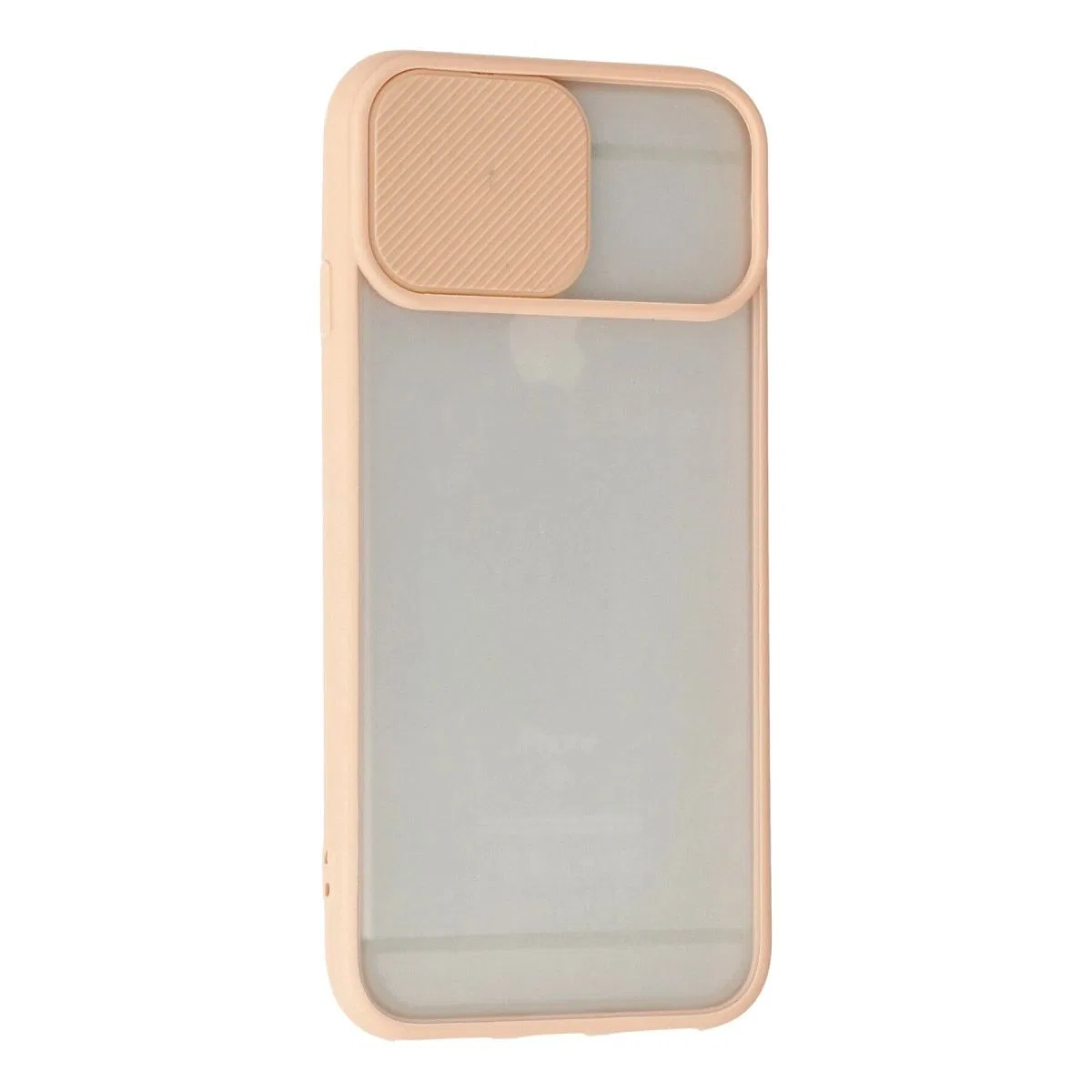 Apple İphone 6 Plus Kılıf Palm Buzlu Kamera Sürgülü Silikon - Pembe görsel 3