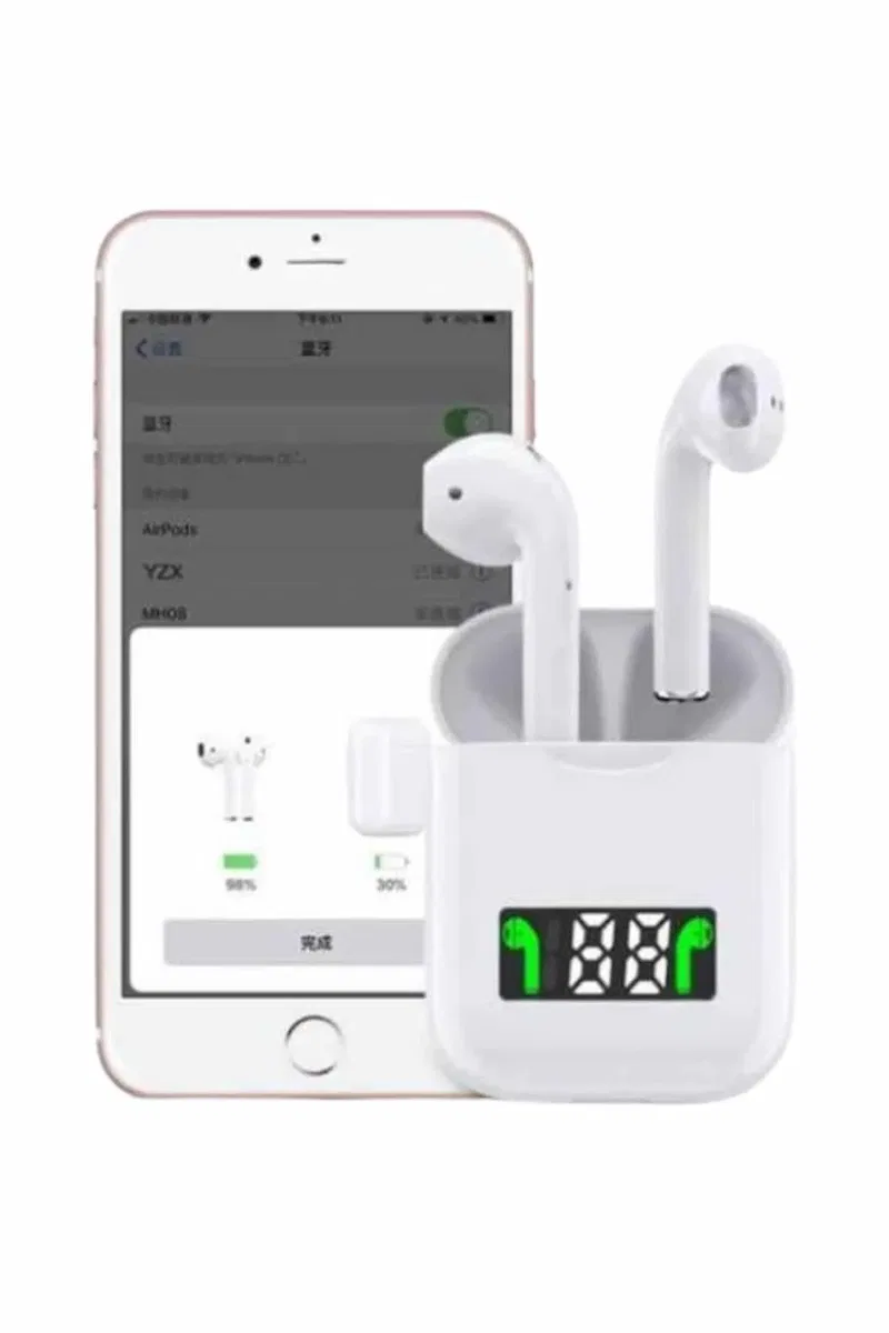Bluetooth Kulaklık Dokunmatik Kontrol Uzun Pil Ömrü Dijital Göstergeli görsel 4