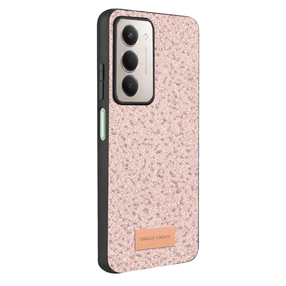 Onegif Xiaomi Redmi 15 4g Bright Simli Kapak - Pembe görsel 3