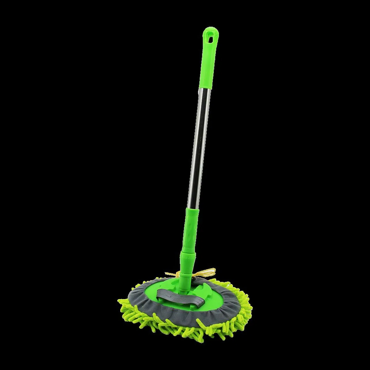 25 cm Oval Mikrofiber Mop - Uzayan Metal Sap (54-90 cm) görsel 2