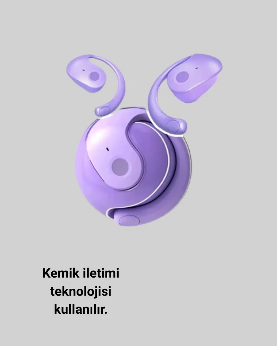 Kulak Arkası Bluetooth Kulaklık, Gürültü Azaltma görsel 5
