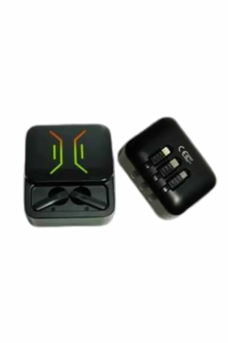 Gaming Bluetooth Kulaklık Dahili Powerbank Kablolu Düşük Gecikmeli Bluetooth 5. 2 görsel 3