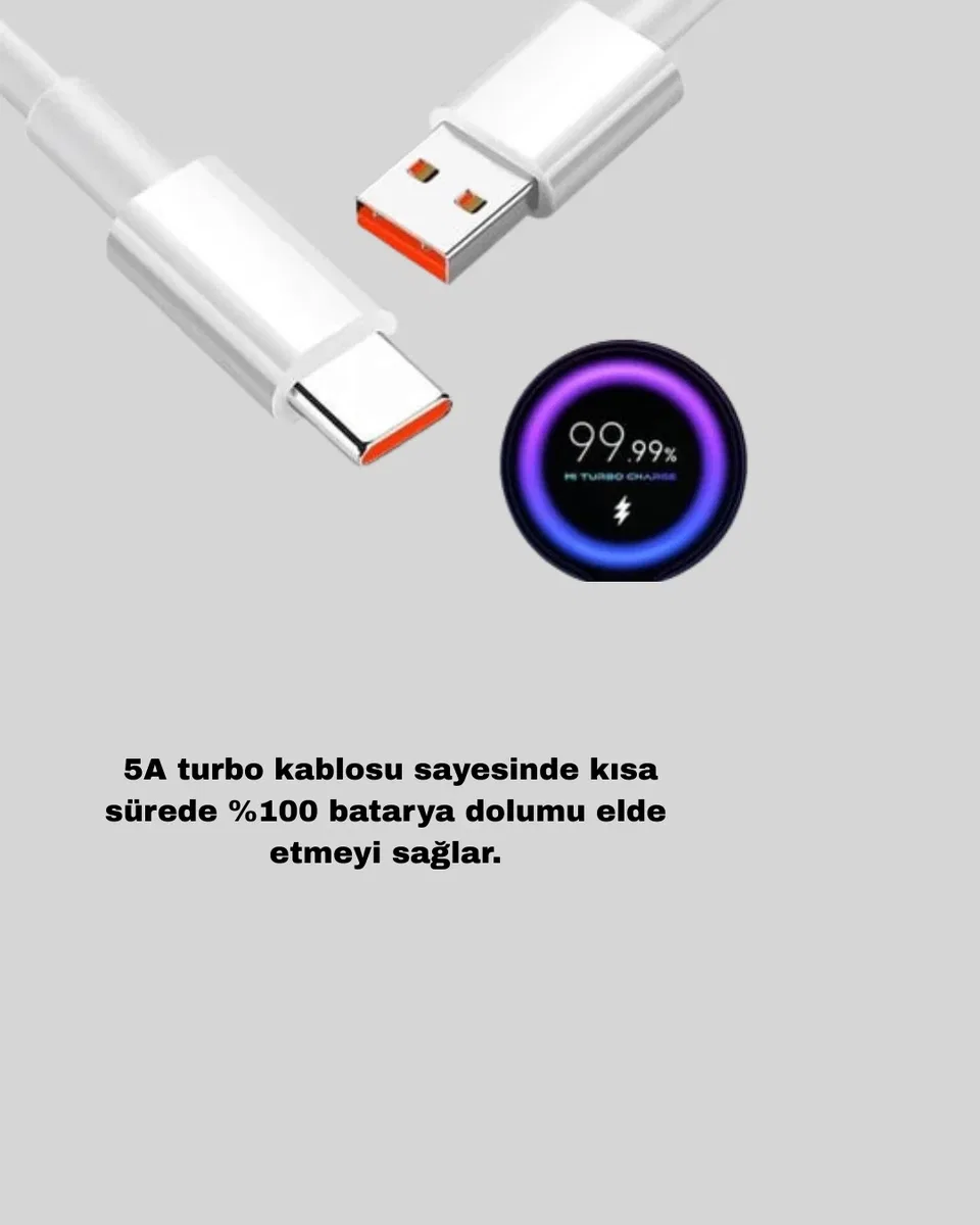 67 Watt Type C Şarj Adaptörü Poco X3 X4 X5 Pro Uyumlu görsel 4