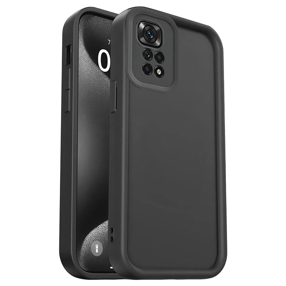 Xiaomi Redmi 10 2022 Kılıf Viera Silikon - Siyah