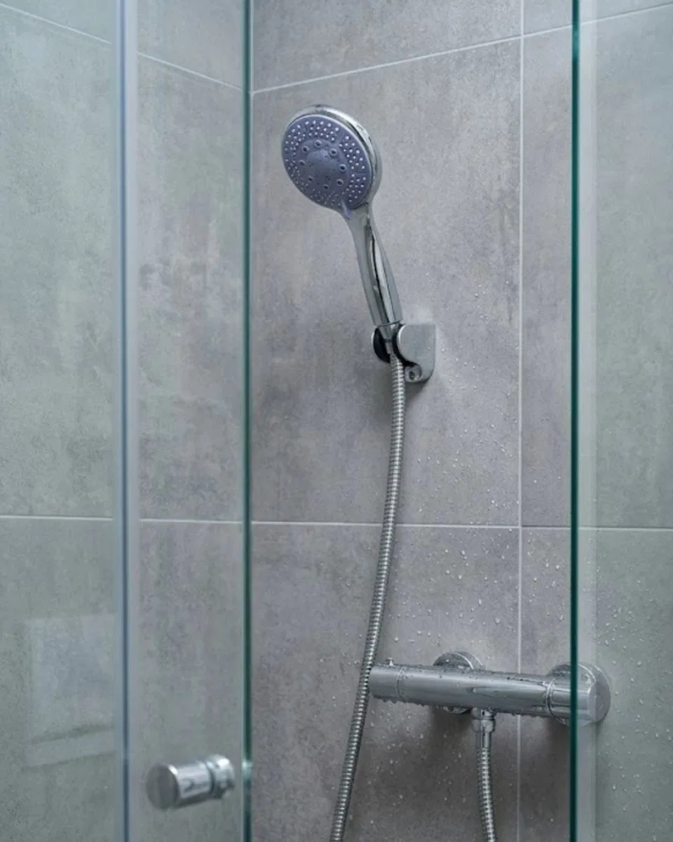 4 Modlu El Duşu Başlığı Spiral Hortumlu Duş Seti Banyo Aksesuarı