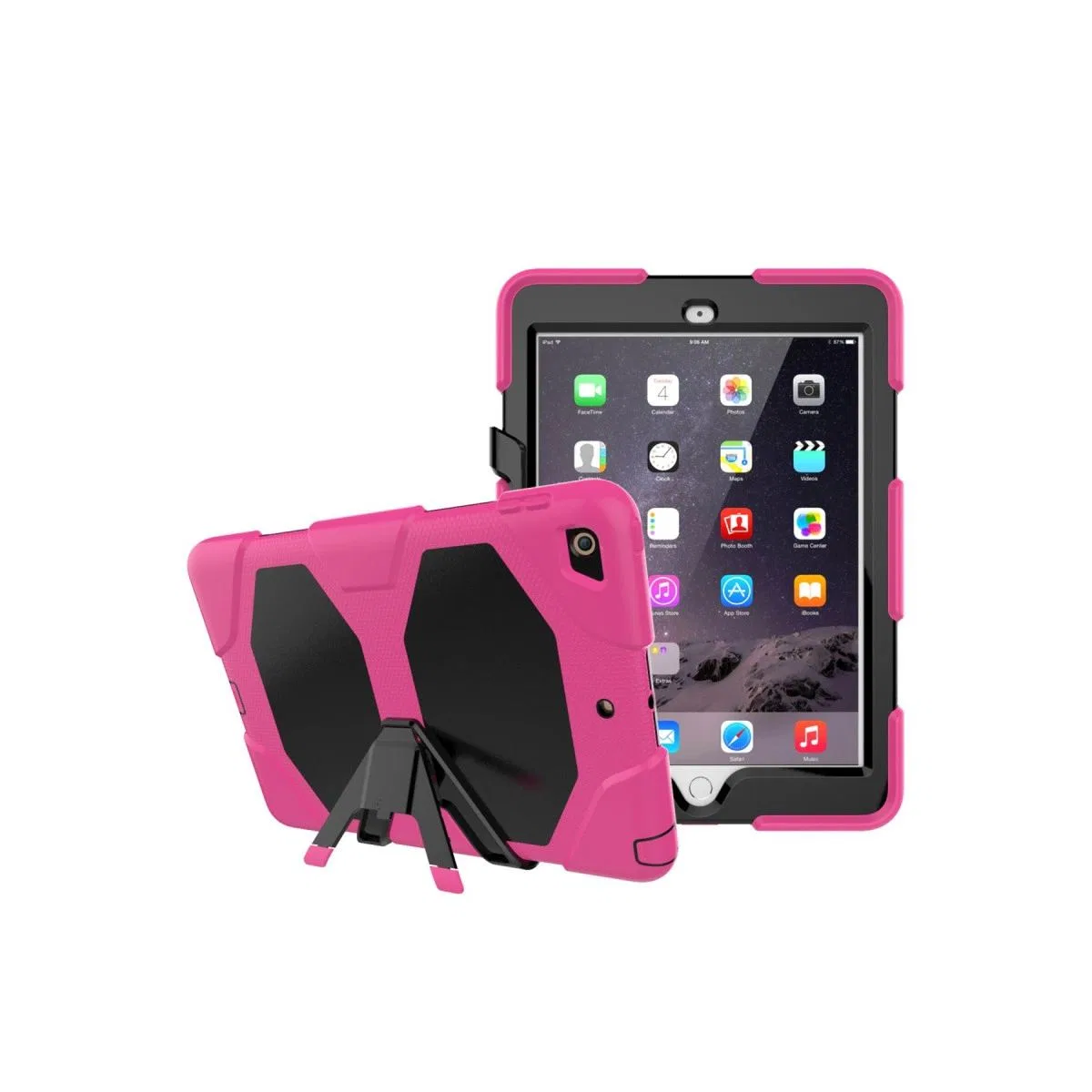 Apple İpad 5 Air 9. 7 Kılıf Griffin Tablet Kapak - Pembe görsel 3