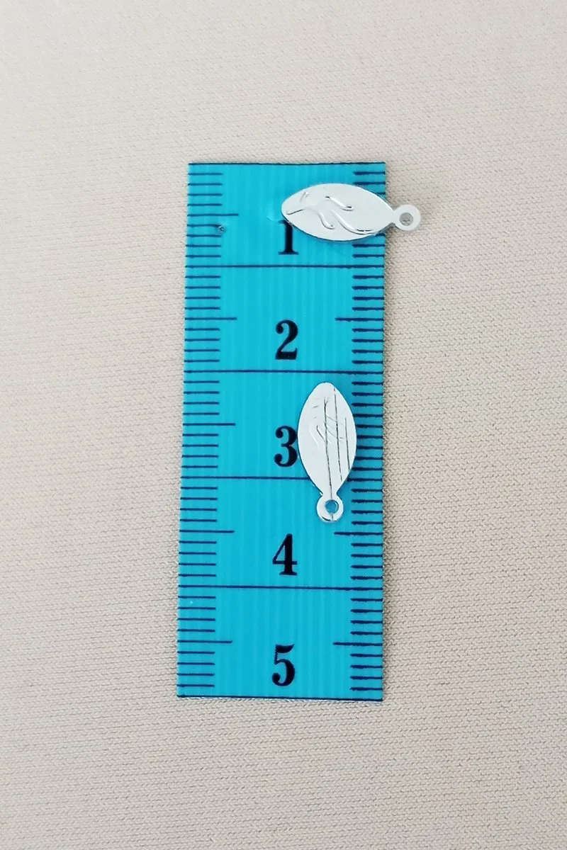 Oya Abiye Bileklik Kolye Pleksi Metalik Plastik Pul Gümüş Renk 8 gram 110 adet - BNC515 görsel 2