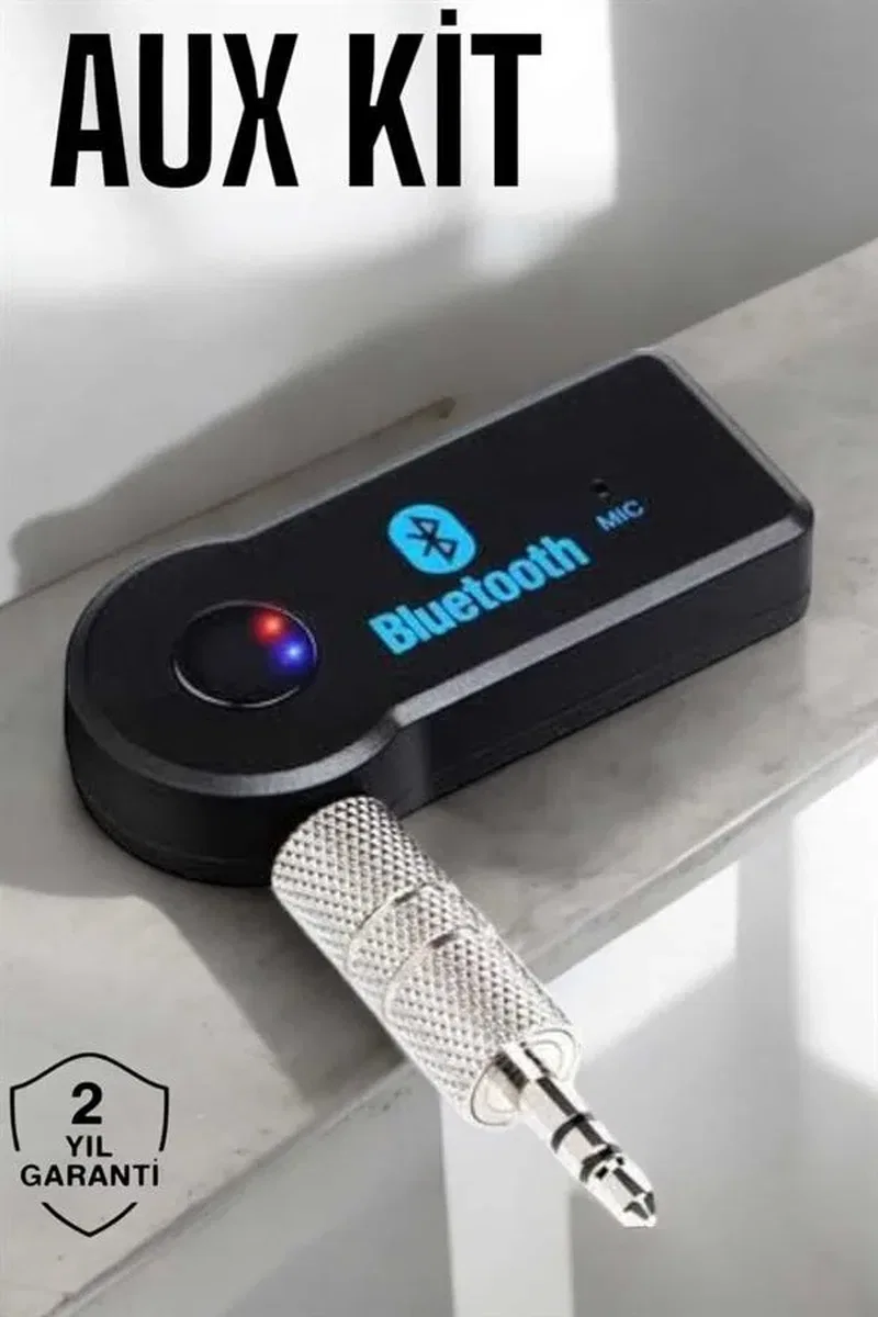 Bluetooth Araç Kiti Bt 350 Aux Çıkışlı Tüm Araçlara Uyumlu görsel 2