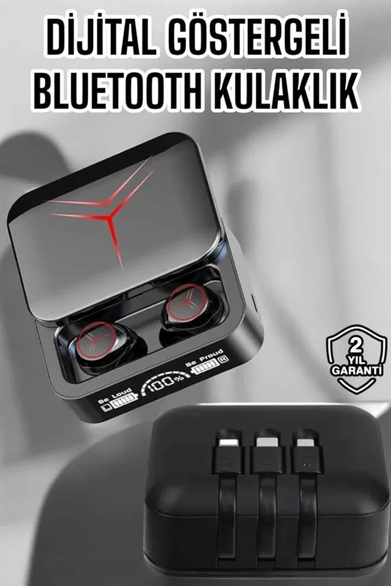 Bluetooth Kulaklık Bluetooth Bağlantılı Powerbankli Yeni Nesil Kulaklık görsel 2