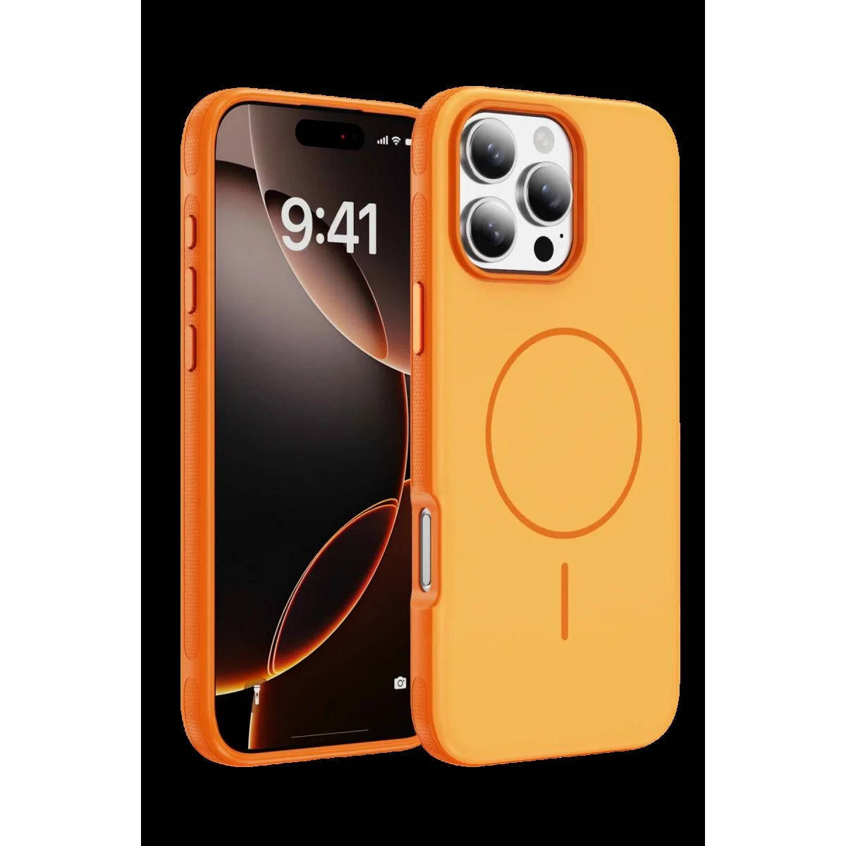 Joko Apple İphone 16 Pro Max Neksa Magsafe Kapak - Turuncu